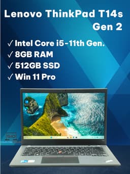 Lenovo ThinkPad T14s (8 GB, 512 GB SSD, i5-1135G7)