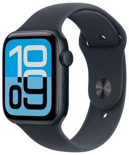 Apple Watch SE3 GPS Schwarz Alu 44mm Sportarmband Mitternacht M/L MEHQ4