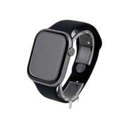 Apple Watch 11 GPS Aluminium Silber 46 mm Sportarmband Schwarz M/L