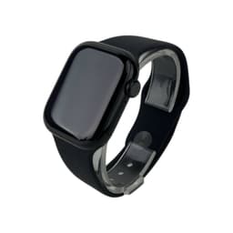 Apple Watch 11 Cellular Aluminium Diamantschwarz 42 mm Sportarmband Schwarz S/M