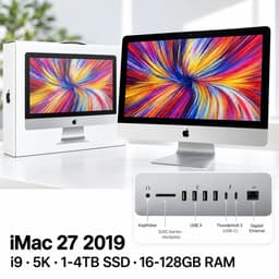 Apple iMac Intel Core i9 (128 GB, 4 TB SSD, Intel Core i9)