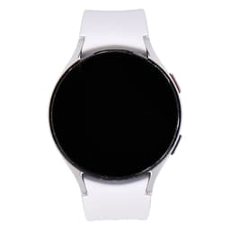 Samsung Galaxy Watch 4 LTE 44mm Silber Android Smartwatch gut