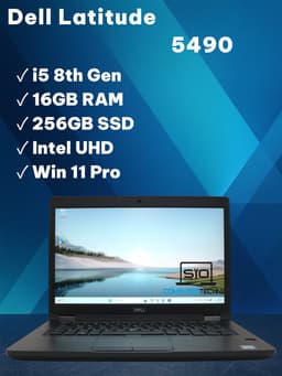 Dell Latitude 5490 (16 GB, 256 GB SSD, i5-8350u)