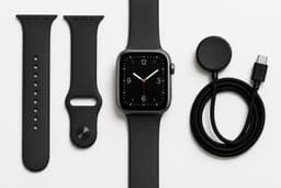 Apple Watch Series SE 2022 Aluminiumgehäuse Silber 40mm GPS mit Armband Bat.86%