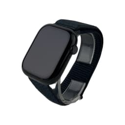 Apple Watch 10 Cellular Aluminium Diamantschwarz 46 mm Sport Loop Tinte