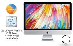 Apple iMac Intel Core i7 (16 GB, 500 GB SSD, Intel Core i7)