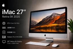 Apple iMac Intel Core i7 (32 GB, 512 GB SSD, Intel Core i7)
