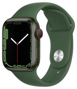 Apple Watch 7 4G 41mm Aluminium Sportarmband Klee MKHT3 Smartwatch Watch Uhr