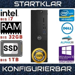 Dell OptiPlex 3050 (16 GB, 1 TB SSD, Intel Core i7)