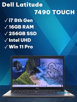 Dell Latitude 7490 14" (16 GB, 256 GB SSD, i7-8650U)