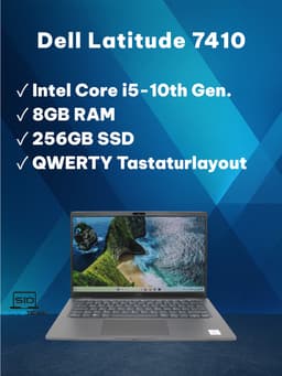 Dell Latitude 7410 (8 GB, 256 GB SSD, i5-10210U)