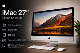 Apple iMac Intel Core i7 (64 GB, 2 TB SSD, Intel Core i7)