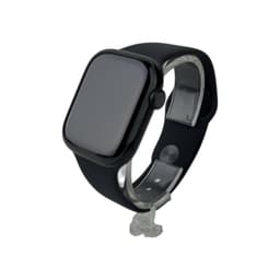 Apple Watch 11 GPS Aluminium Diamantschwarz 42 mm Sportarmband Schwarz S/M