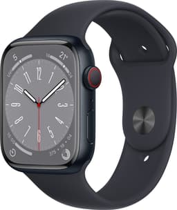 Apple Watch Series 8 45mm Cellular Aluminium mitternacht Gut