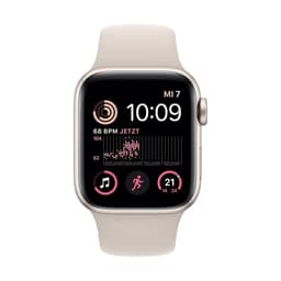 Apple Watch SE (2022) 44mm GPS Aluminium Polarstern Spor...MwSt nicht ausweisbar