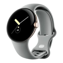 Google Pixel Watch Wifi Smartwatch Champagne Gold Sportband Hazel Gratis Versand