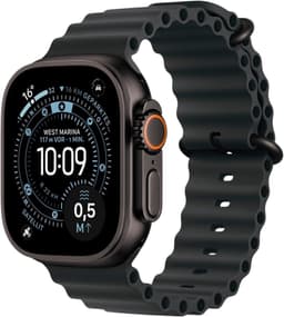 Apple Watch Ultra 3 Titanium Black Ocean Band Black MF0J4 Smartwatch