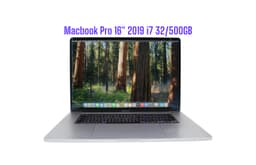 Apple MacBook Pro Intel Core i7 16" (32 GB, 500 GB SSD, Intel Core i7)
