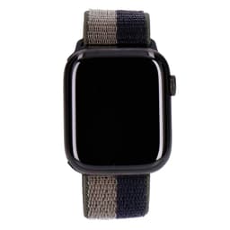 Apple Watch Series 7 45mm GPS + 4G Titan Schwarz Titan Sport Loop sehr gut