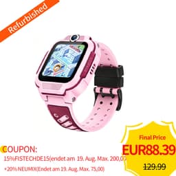 Imoo Z3 Kinder-Smartwatch 4G Video & Anrufe Watch Phone mit GPS -Tracking Pink