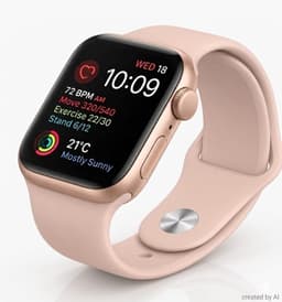 Apple Watch Series 5 (40mm) GPS Gold / Apple Smartwatch S5 ; 3 Jahre Gewähr