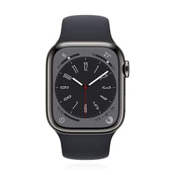 Apple WATCH Series 8 41mm GPS+Cellular Edelstahl Graphit...MwSt nicht ausweisbar