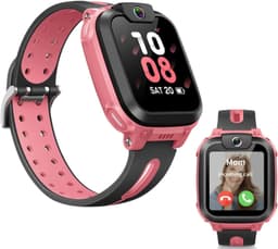 Imoo Z1 Kids Smartwatch 4G GPS Video Call Chat IPX8 Stranger Rejection Pink