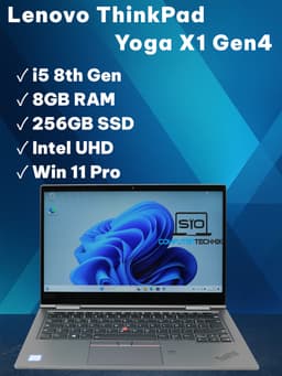 Lenovo Thinkpad X1 14" (8 GB, 256 GB SSD, i5-8265U)