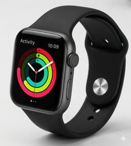 Apple Watch Series 5 GPS (44mm) Space Grau / Apple Smartwatch 5 / 3 Jahre Gewähr